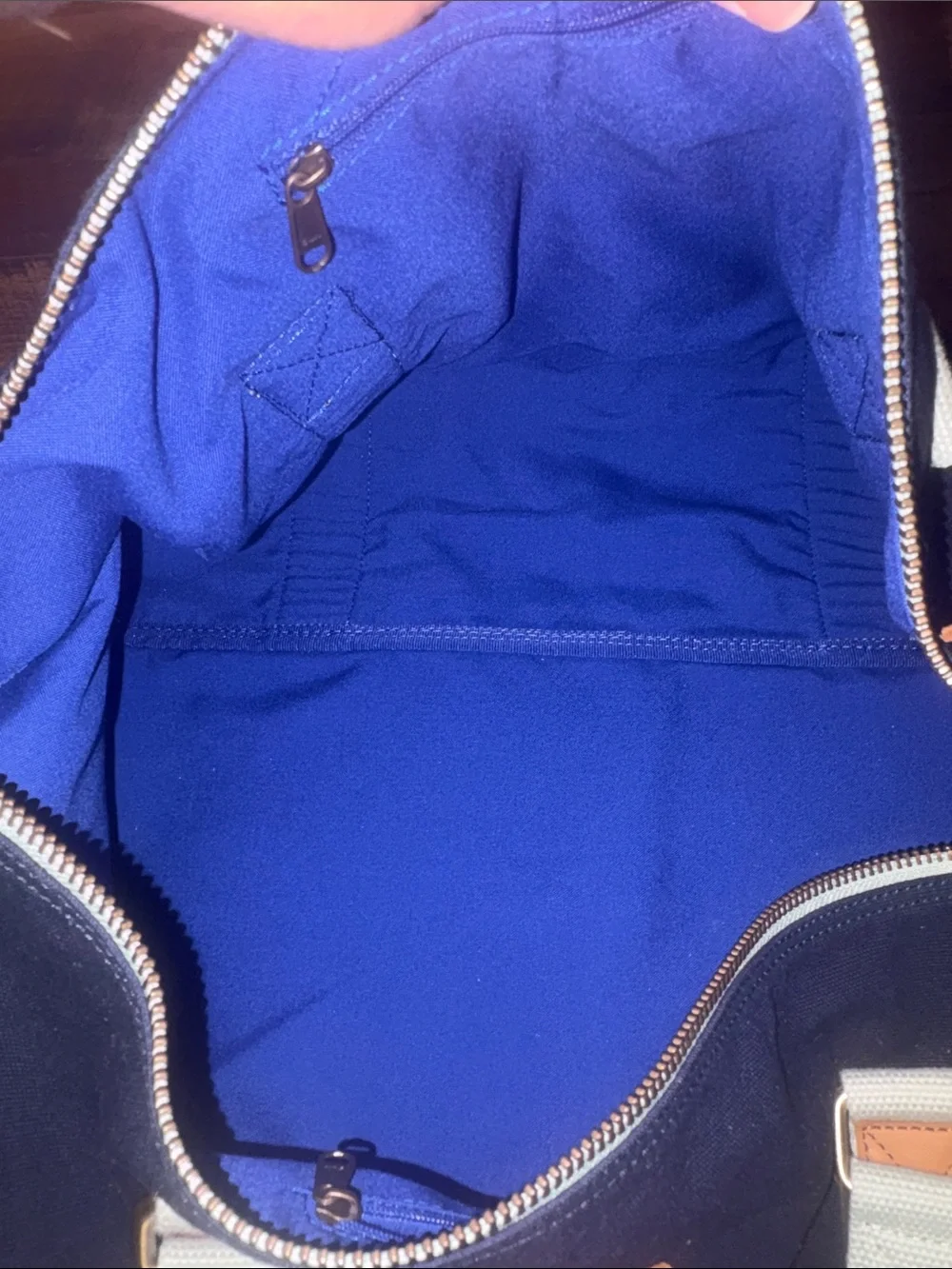 Barstool Golf Limited Edition Navy Canvas Duffel Bag Weekender Travel